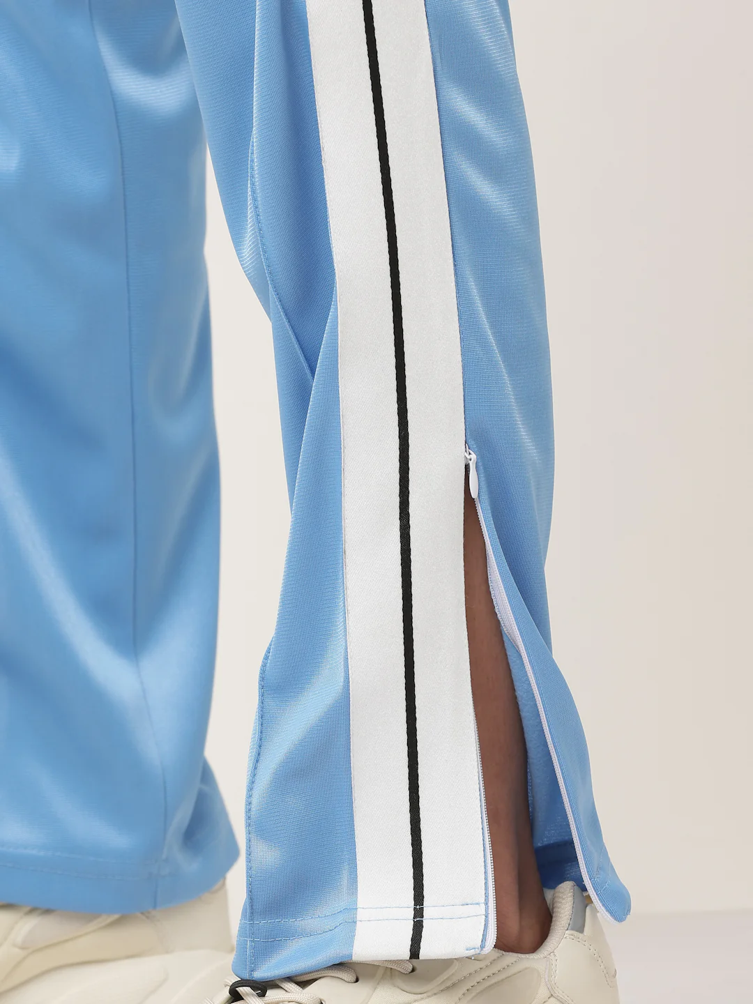 Blue Side tape straight fit track pants - Image 4