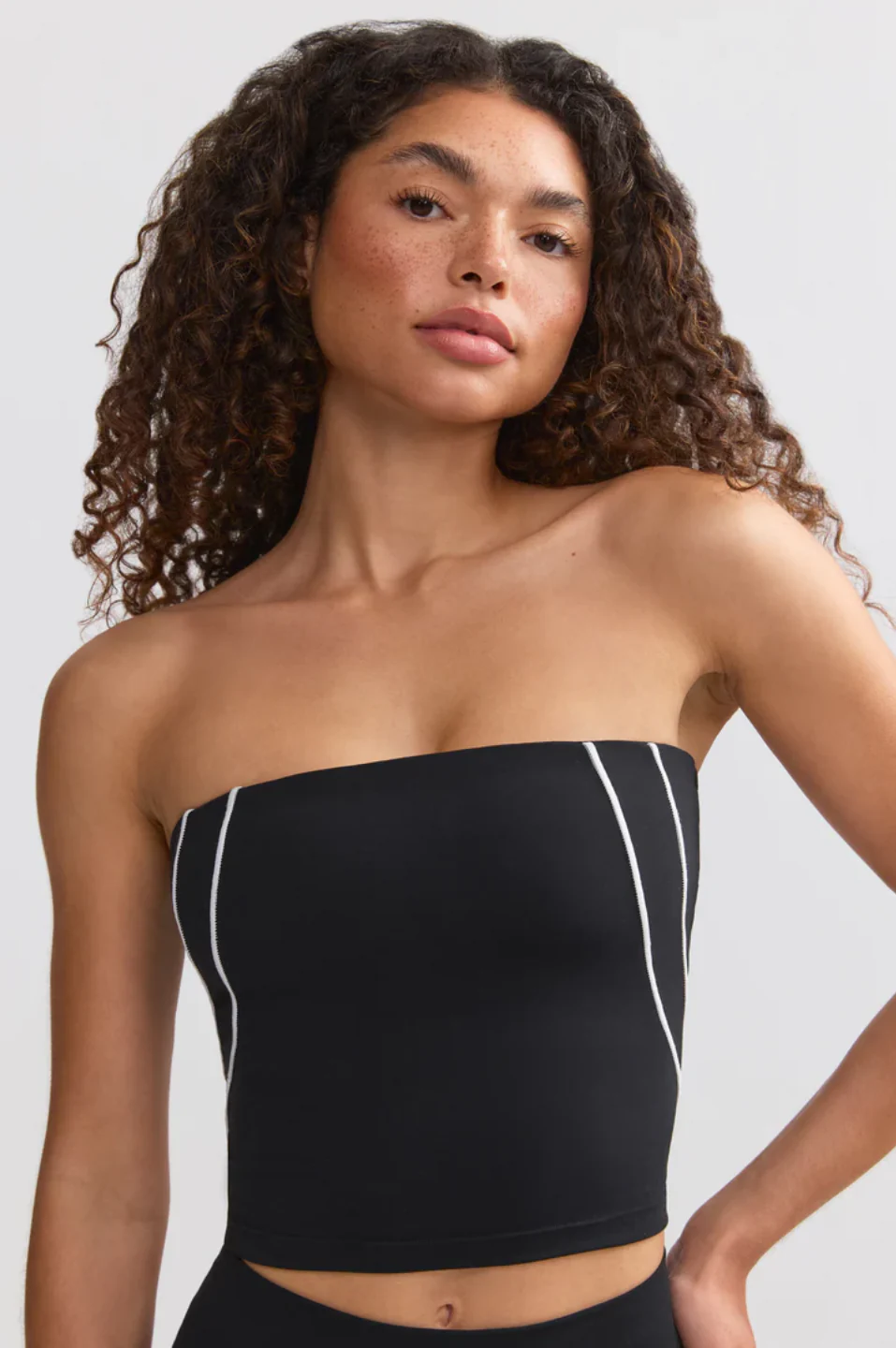 Black Bandeau Top - Image 5