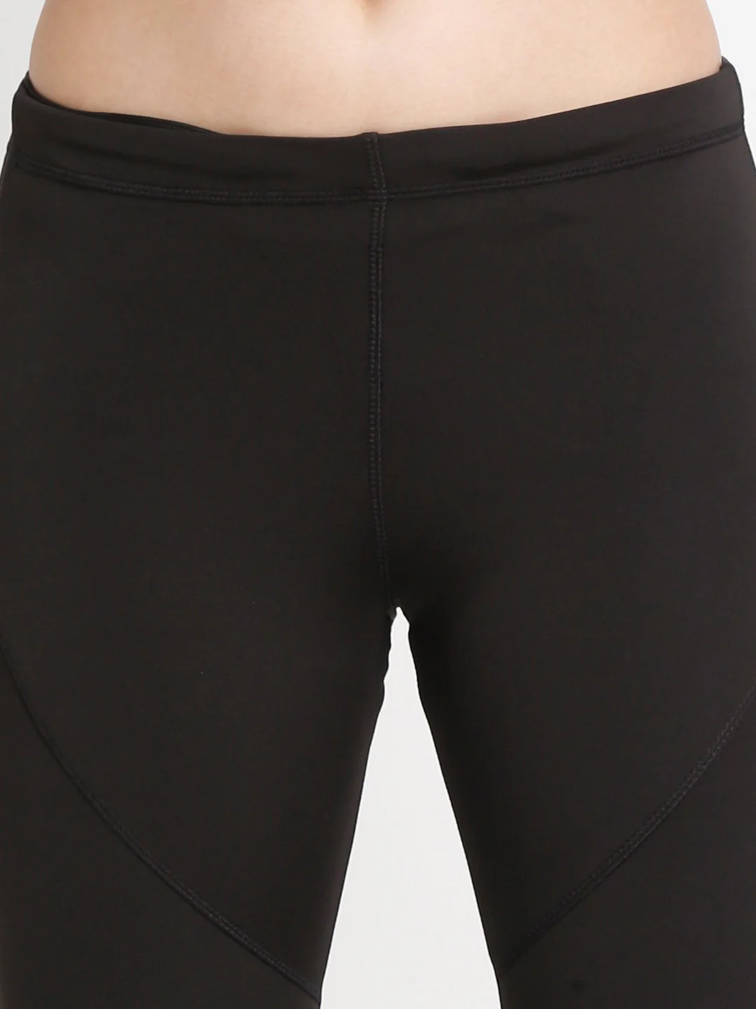 Black Side Slit Flare Pants - Image 5