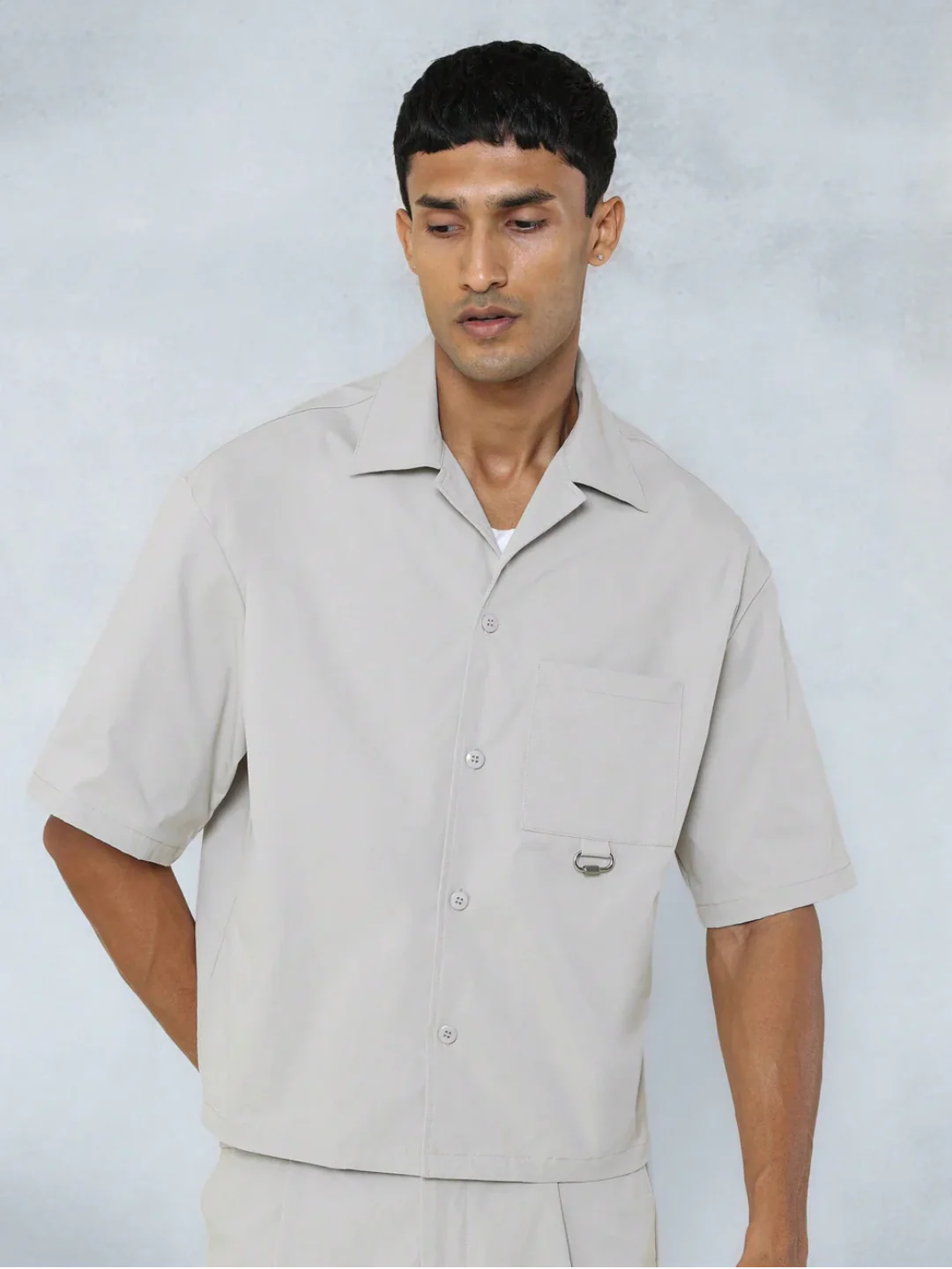 Boxy Fit Shirt and Loose Fit Pant 2 Piece Set - Image 3