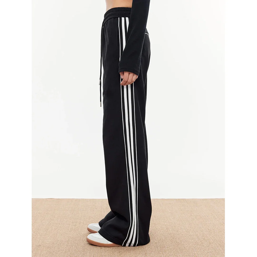 Cerise Stripe Trackpants - Image 5