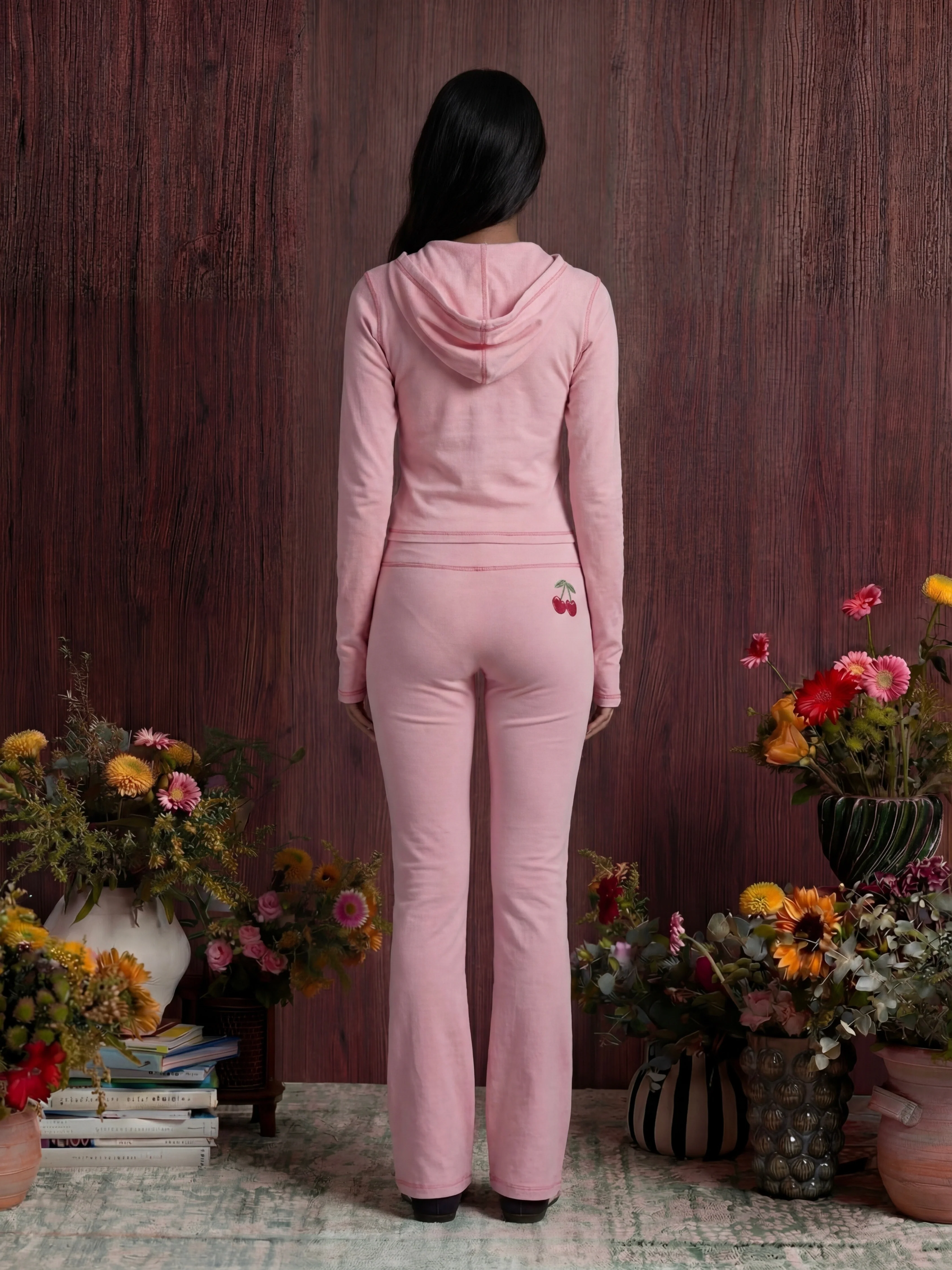 Cherry Bloom Jacket & Low-Rise Trackpant 🍒 - Image 3
