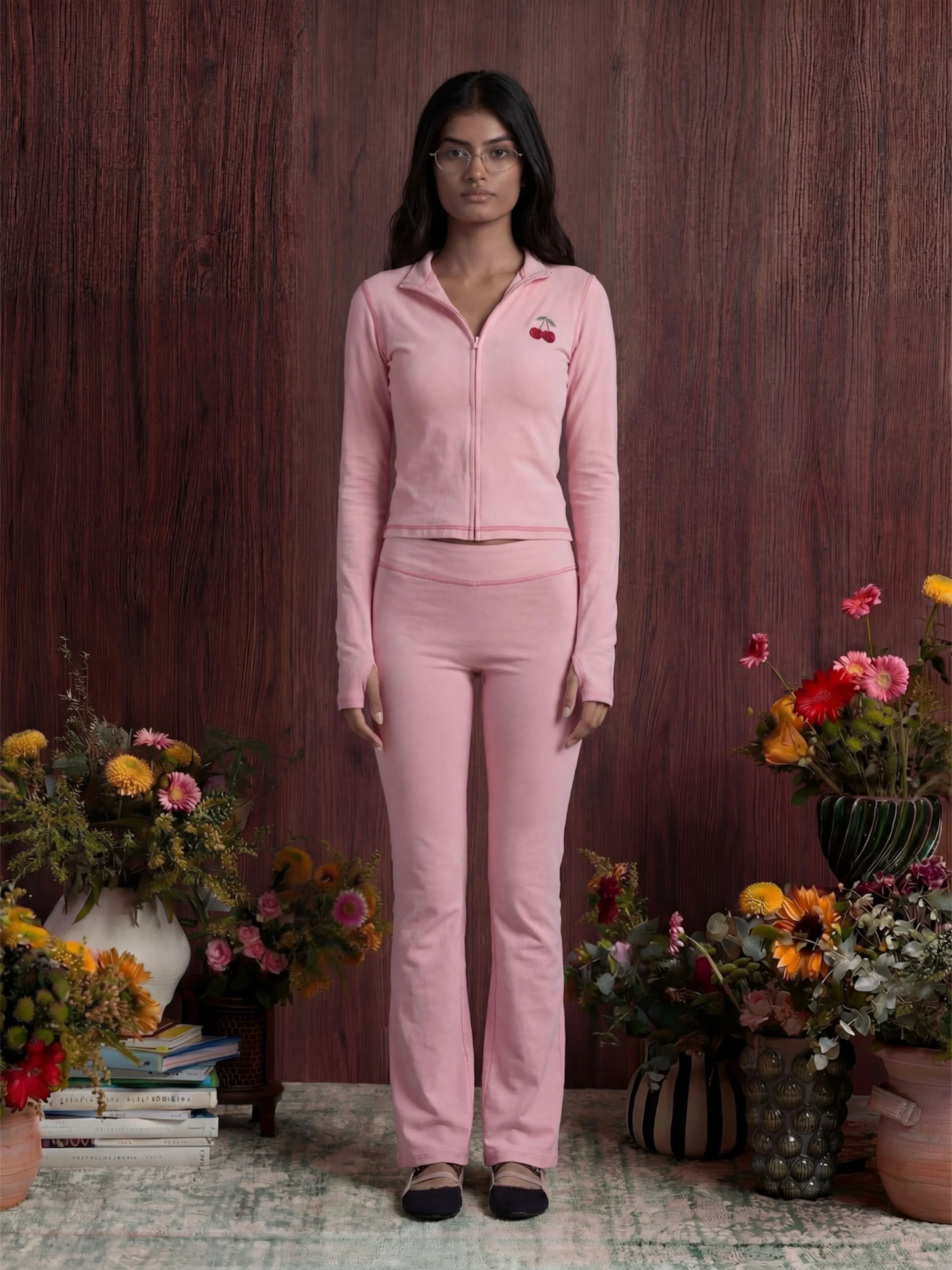 Cherry Bloom Jacket & Low-Rise Trackpant 🍒 - Image 4