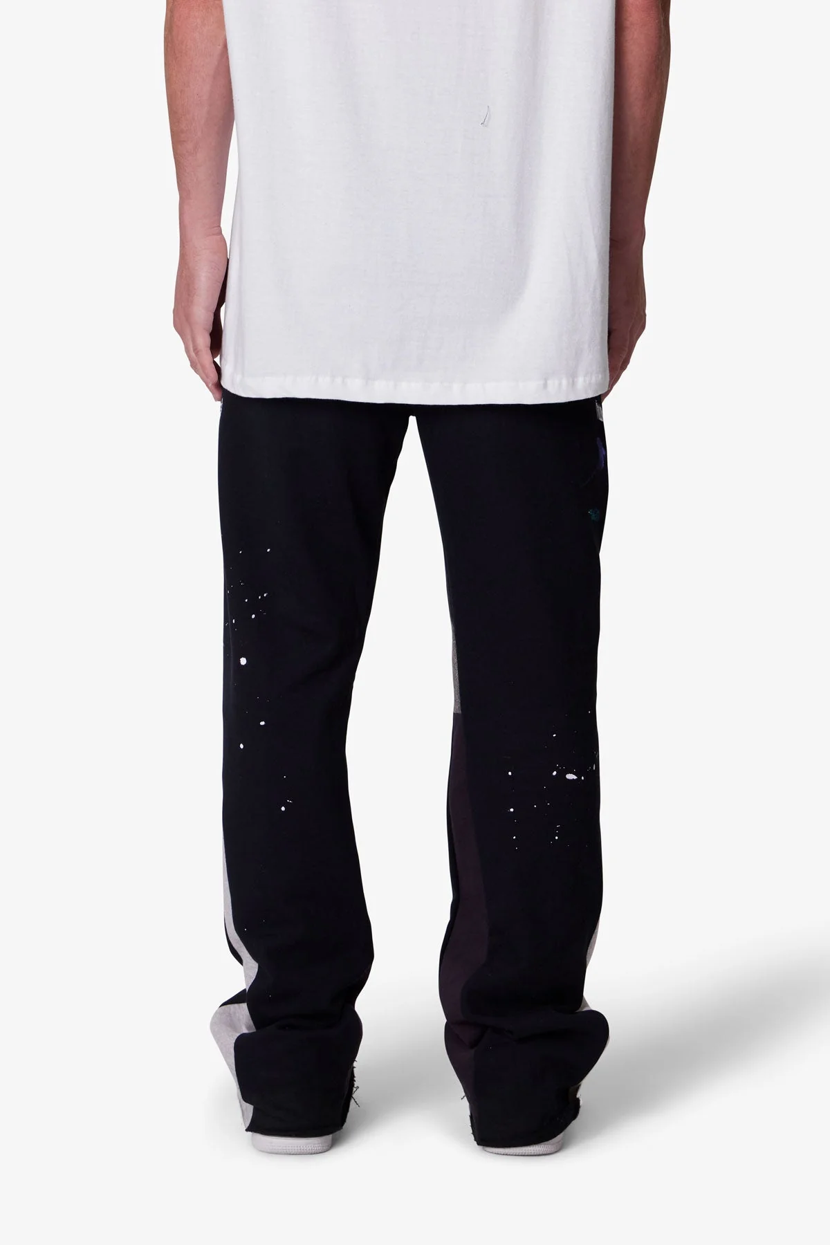 Contrast Bootcut Sweatpants - Image 4