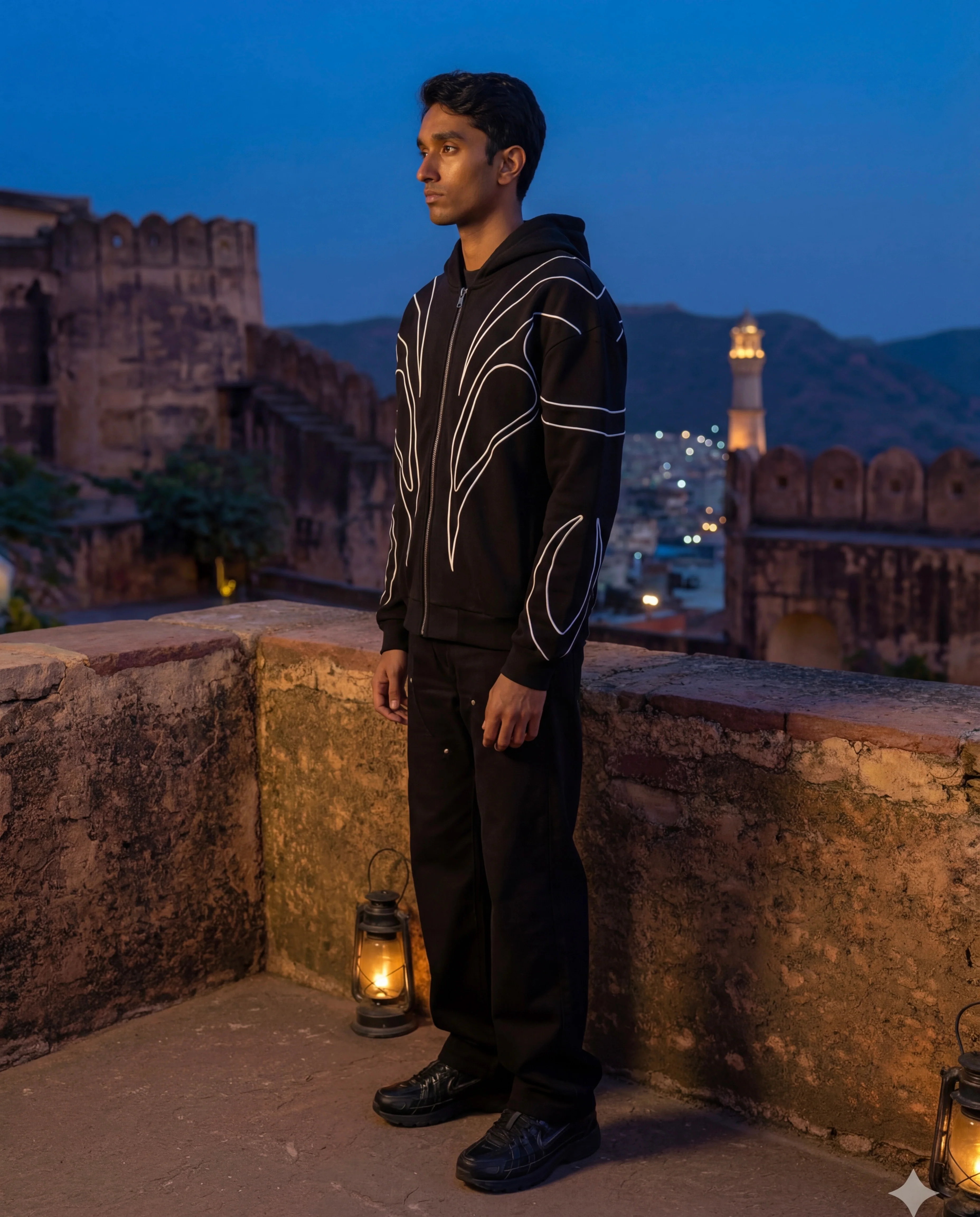 Gallery Zip Up Hoodie - Image 2