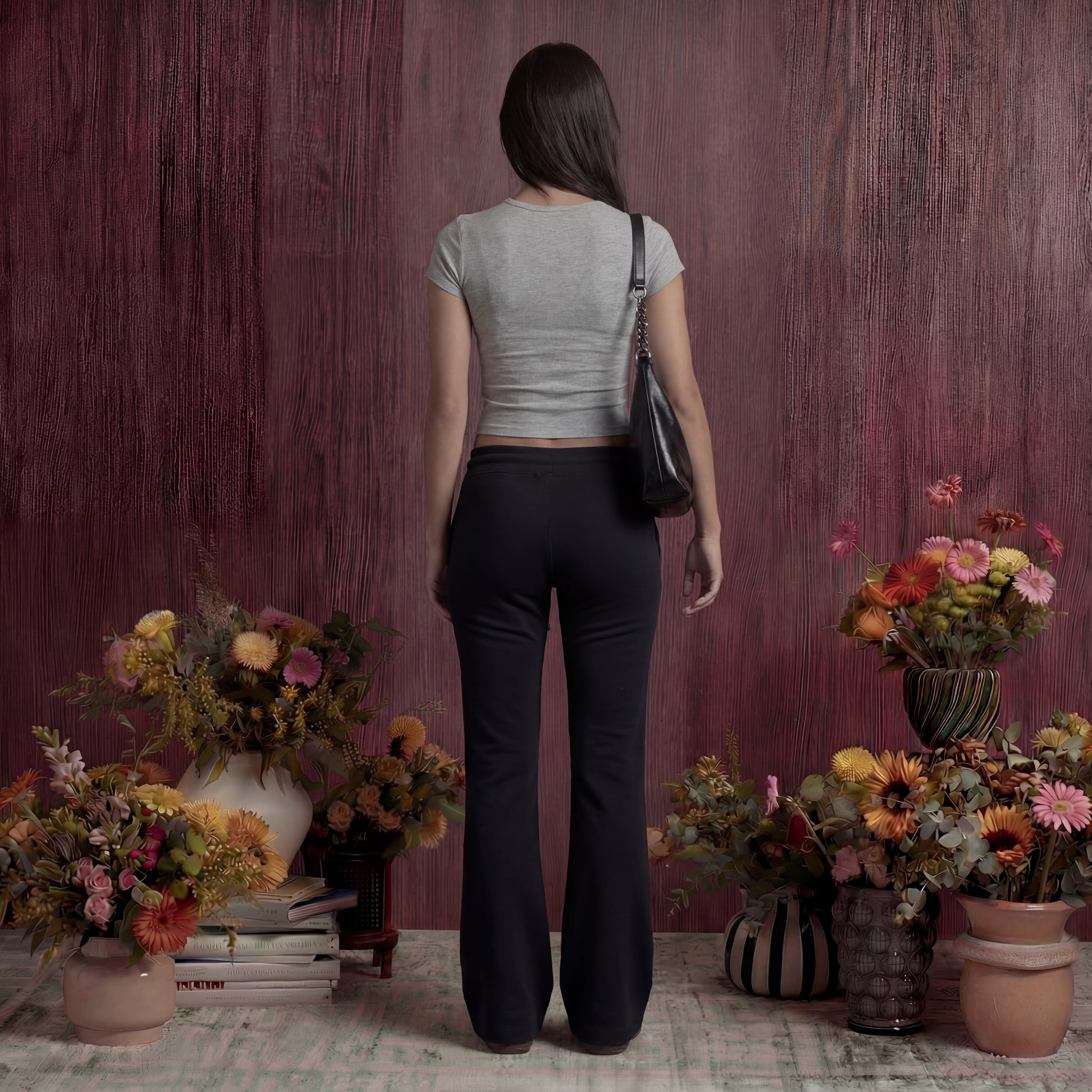 Low Rise Flared Sweatpants - Image 12