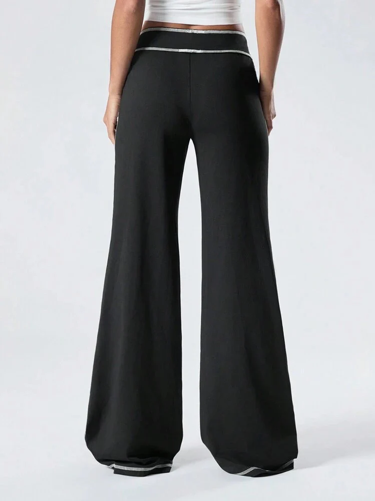 Low Waist Stitch Pants - Image 4