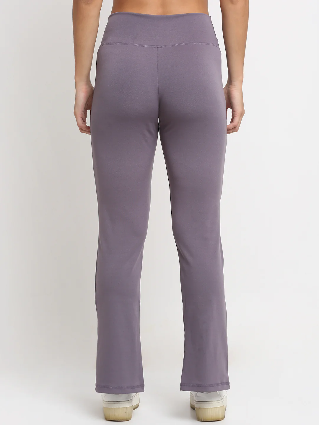 Lavender High waist front slit yoga pants - Image 3