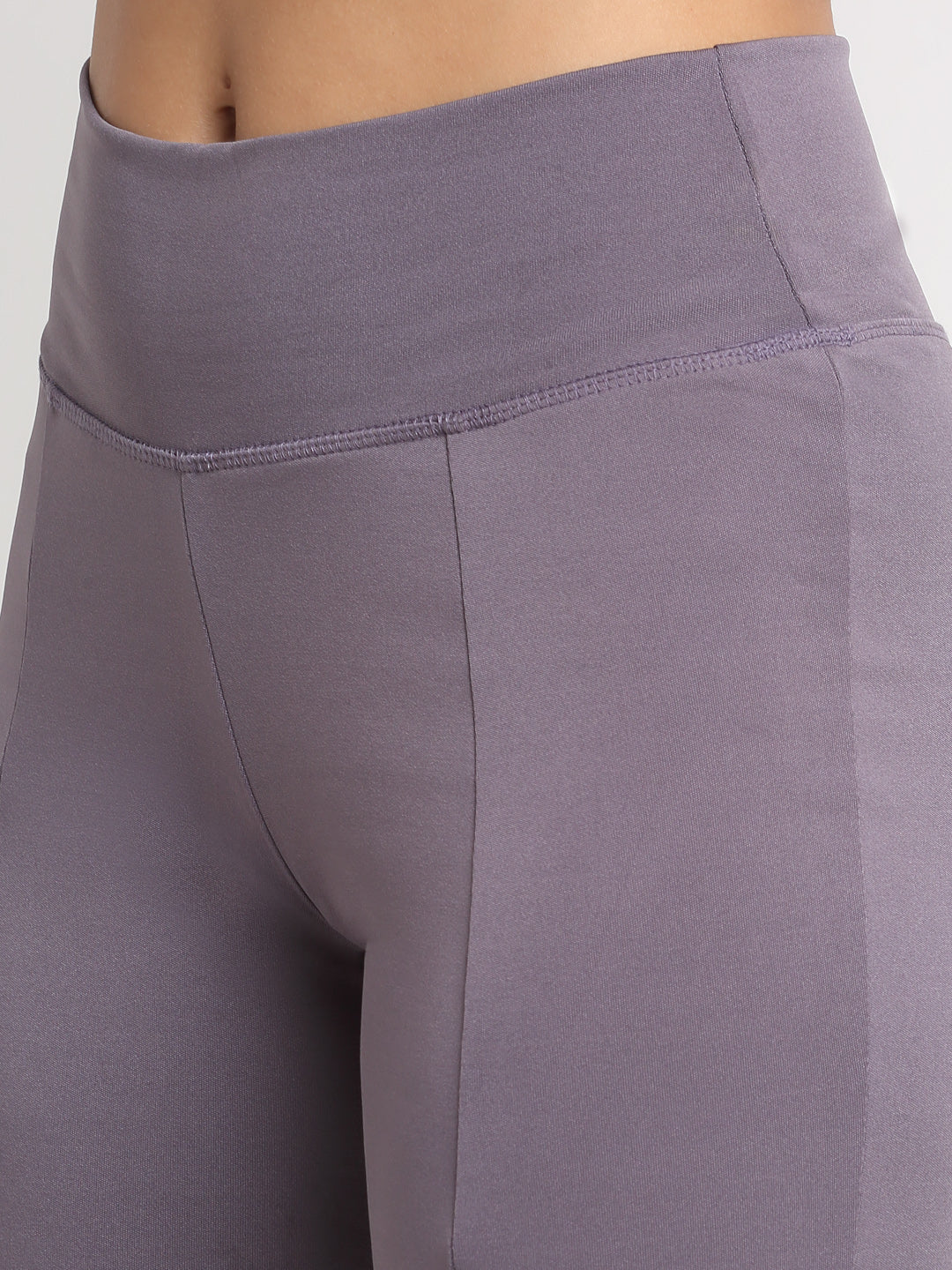 Lavender High waist front slit yoga pants - Image 5