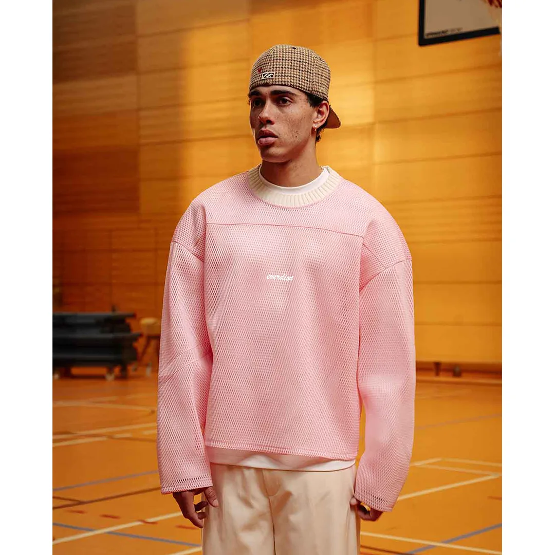 Mesh Long Sleeve Shirt - Image 8