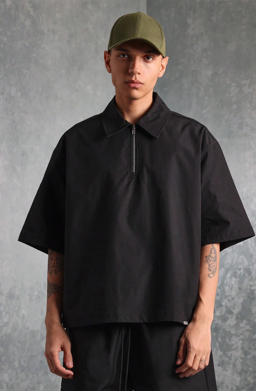 Rich Half Boxy Shirt and Shorts - Image 4