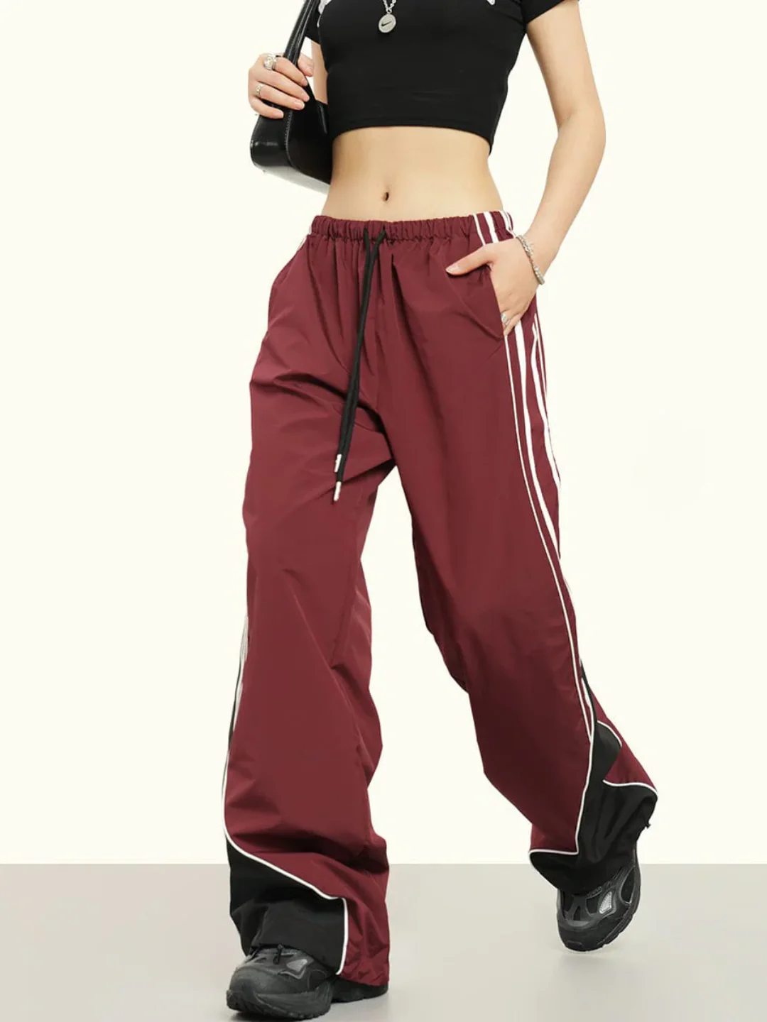 Striped Parachute Pant - Image 6