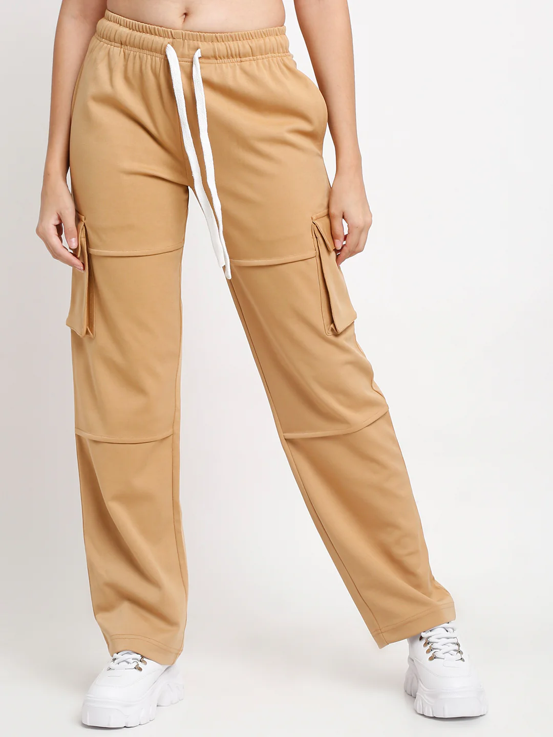 Tan Utility Cargo Pants - Image 3