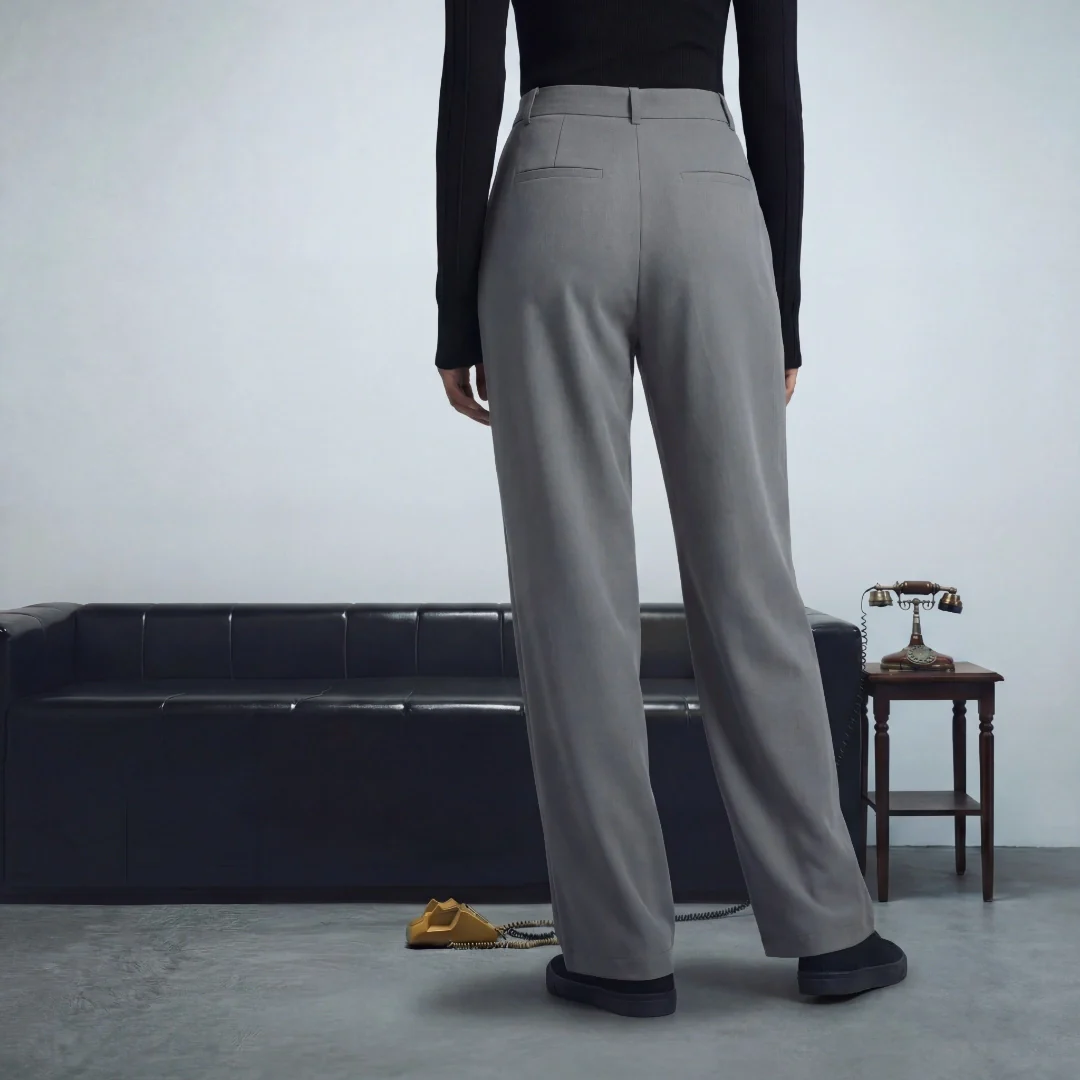 Tek Air™ High Waisted Side Pocket Straight Leg Work Pants - Image 2