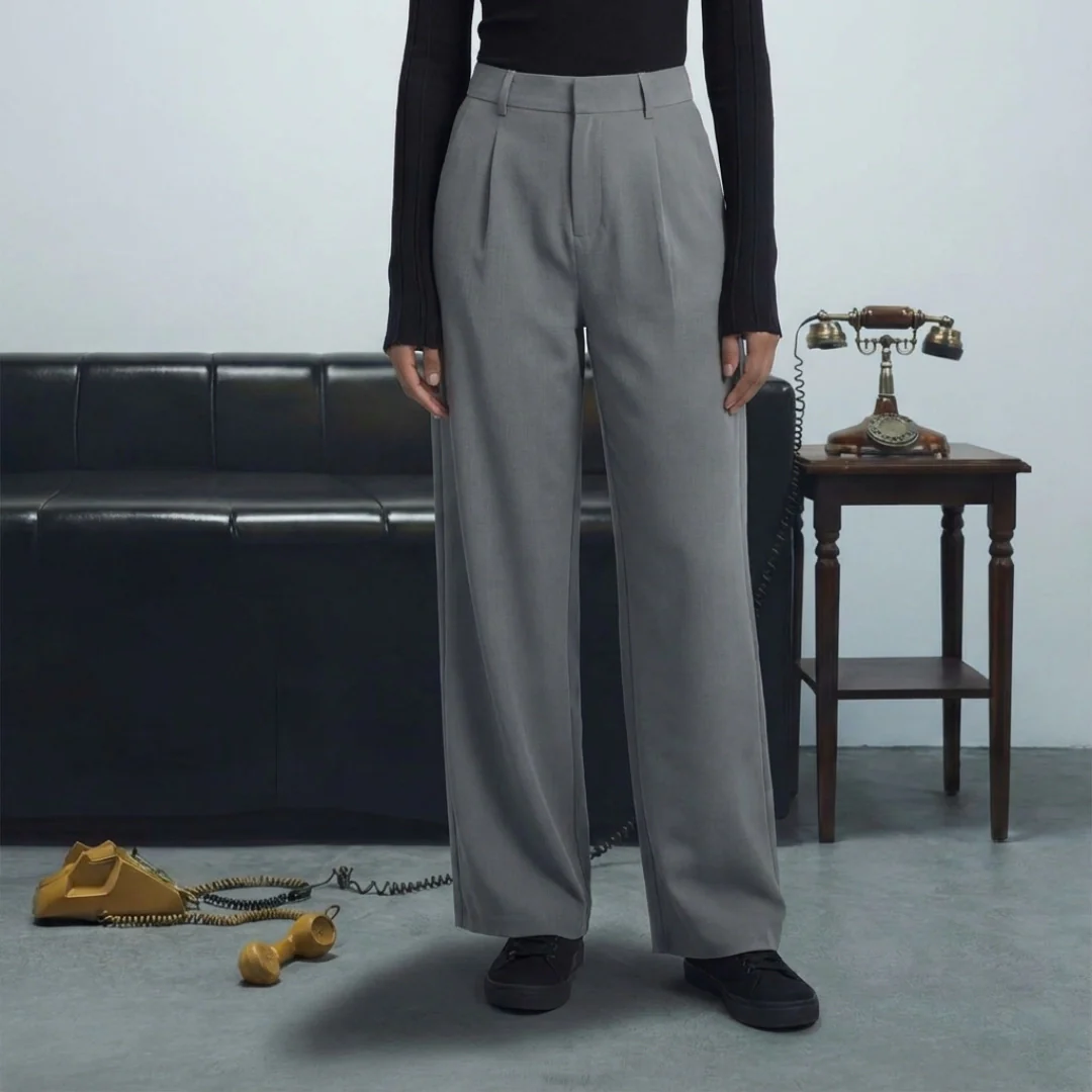 Tek Air™ High Waisted Side Pocket Straight Leg Work Pants - Image 4