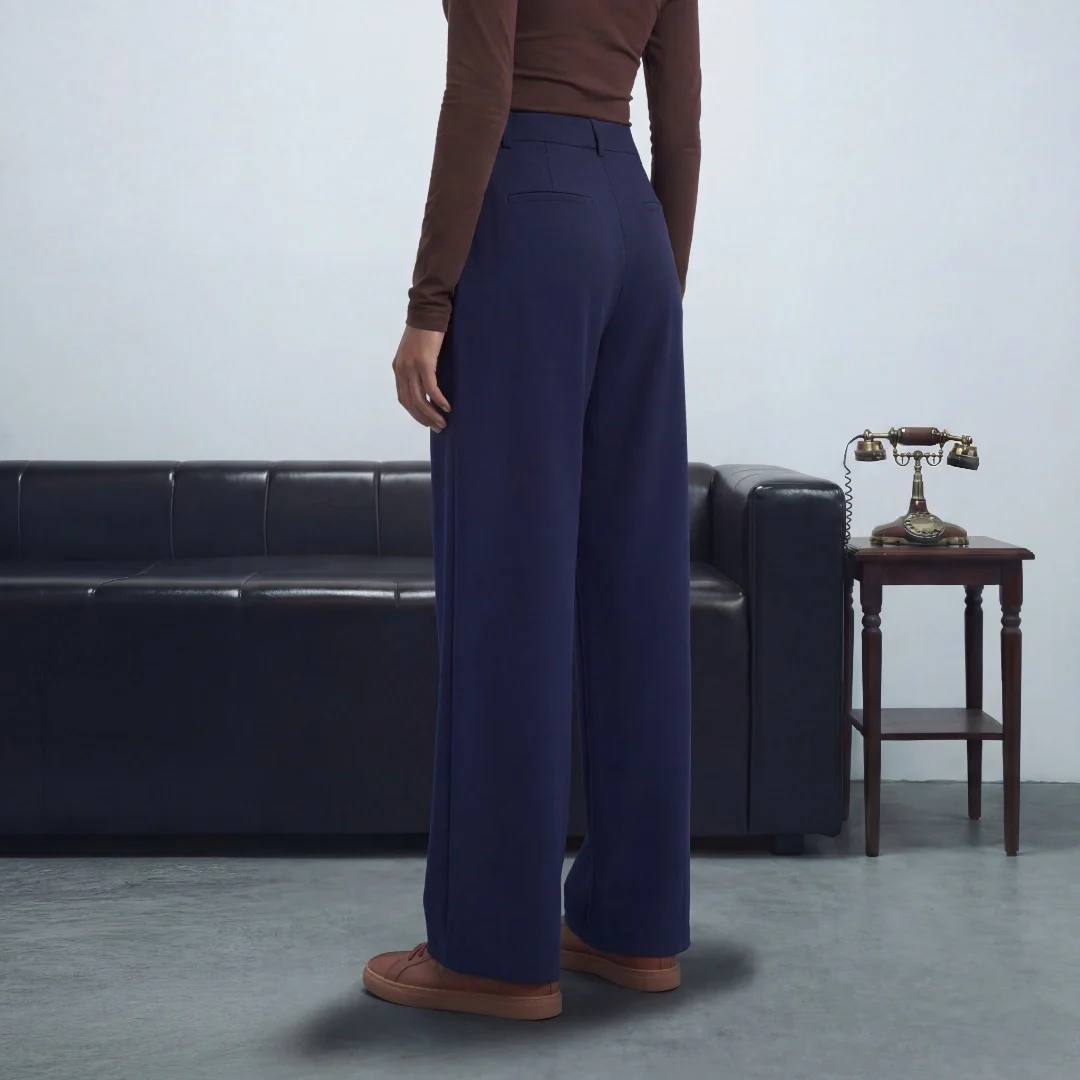 Tek Air™ High Waisted Side Pocket Straight Leg Work Pants - Image 7